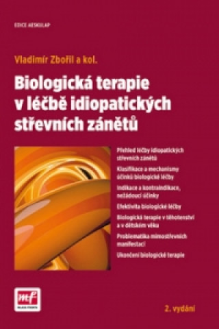 Kniha Biologická terapie v léčbě idiopatických střevních zánětů Vladimír Zbořil