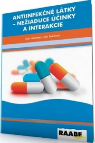 Knjiga Antiinfekčné látky Nežiadúce účinky a interakcie Milan Kriška