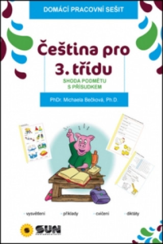 Книга Čeština pro 3. třídu Shoda podmětu s přísudkem Michaela Bečková