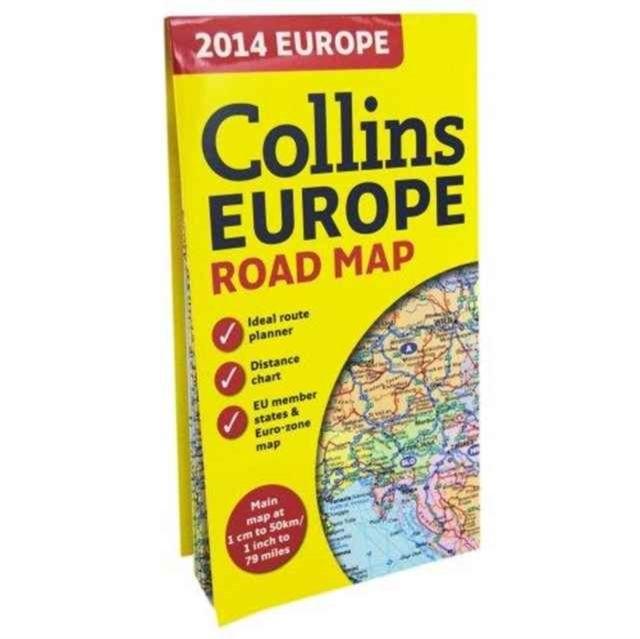Książka XEUROPE MAP WKS NOT KNOWN