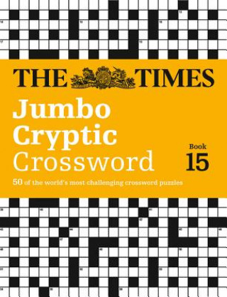 Książka Times Jumbo Cryptic Crossword Book 15 Richard Browne