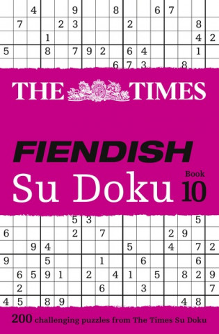 Könyv Times Fiendish Su Doku Book 10 The Times Mind Games