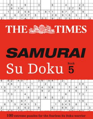 Kniha Times Samurai Su Doku 5 The Times Mind Games