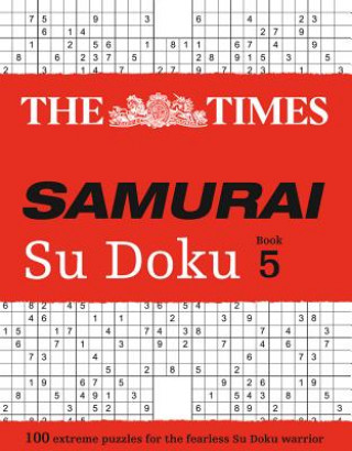 Knjiga Times Samurai Su Doku 5 The Times Mind Games