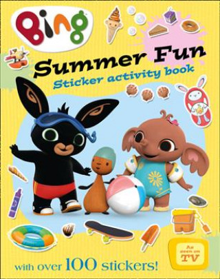 Book Bing's Summer Fun Sticker Activity Book 