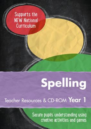 Carte Year 1 Spelling Teacher Resources with CD-ROM Keen Kite Books