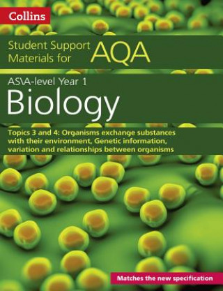 Kniha AQA A Level Biology Year 1 & AS Topics 3 and 4 Mike Boyle