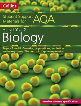Könyv AQA A Level Biology Year 2 Topics 7 and 8 Mike Boyle