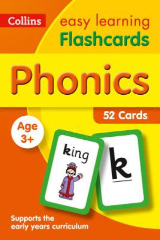 Nyomtatványok Phonics Flashcards Collins Easy Learning
