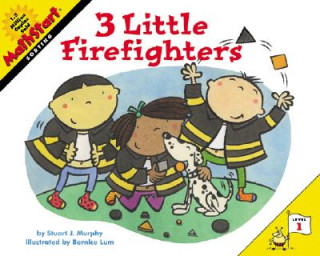 Kniha 3 Little Firefighters Stuart J. Murphy