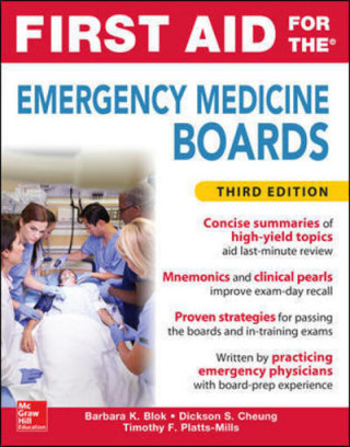 Könyv First Aid for the Emergency Medicine Boards Third Edition Barbara K. Blok