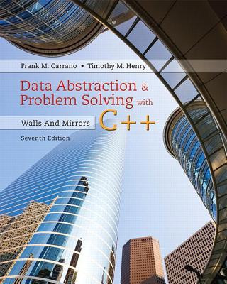 Könyv Data Abstraction & Problem Solving with C++ Frank M. Carrano