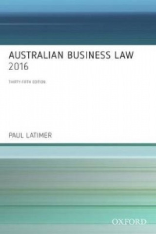 Książka Australian Business Law 2016 Paul Latimer