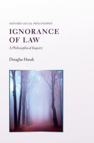 Kniha Ignorance of Law Douglas Husak