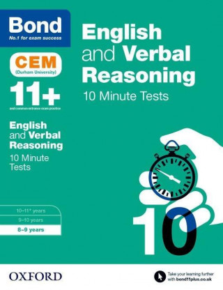 Kniha Bond 11+: English & Verbal Reasoning: CEM 10 Minute Tests Michellejoy Hughes