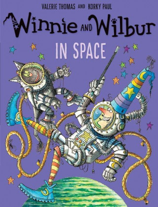 Carte Winnie and Wilbur in Space Valerie Thomas
