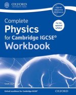 Könyv Complete Physics for Cambridge IGCSE (R) Workbook Sarah Lloyd