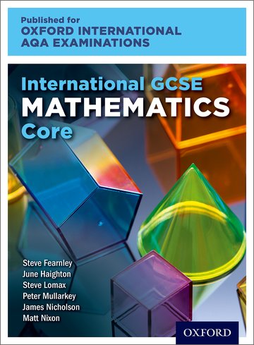 Könyv Oxford International AQA Examinations: International GCSE Mathematics Core June Haighton