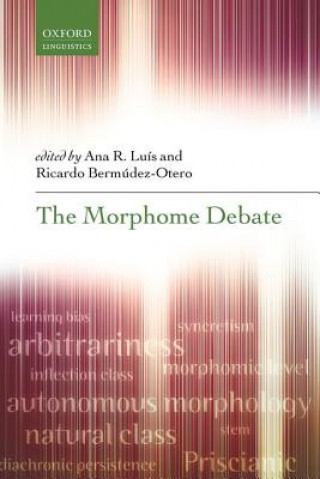 Kniha Morphome Debate Ana Luis