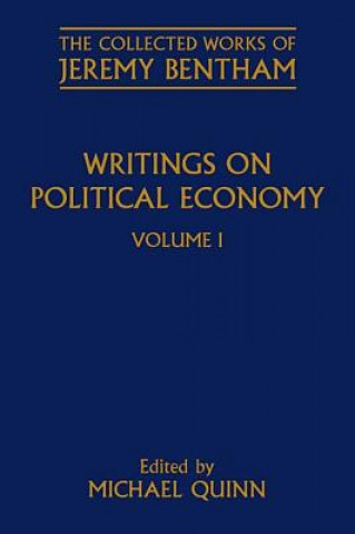 Książka Writings on Political Economy Jeremy Bentham