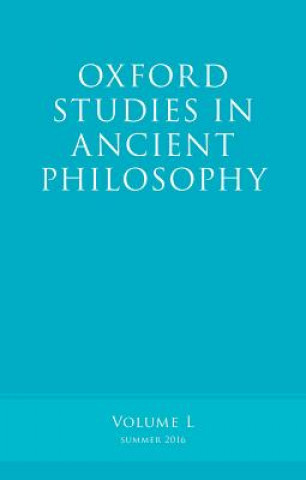 Buch Oxford Studies in Ancient Philosophy, Volume 50 Victor Caston