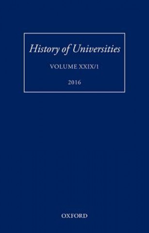Kniha History of Universities Mordechai Feingold