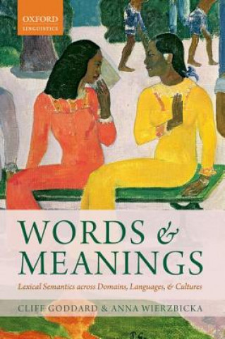 Carte Words and Meanings Cliff Goddard
