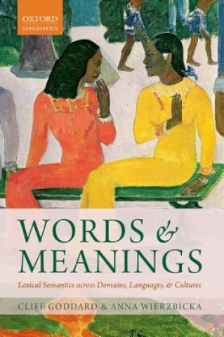 Knjiga Words and Meanings Cliff Goddard