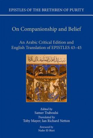 Kniha On Companionship and Belief Toby (The Institute of Ismaili Studies) Mayer