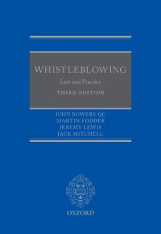 Kniha Whistleblowing Bowers