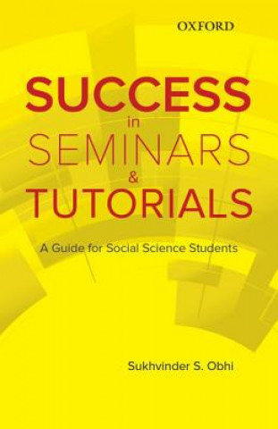 Buch Success in Seminars and Tutorials Sukhvinder Obhi