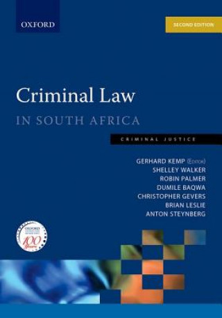 Kniha Criminal Law in South Africa: Criminal Law in South Africa Robin Palmer
