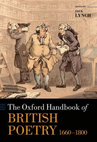 Knjiga Oxford Handbook of British Poetry, 1660-1800 Jack Lynch