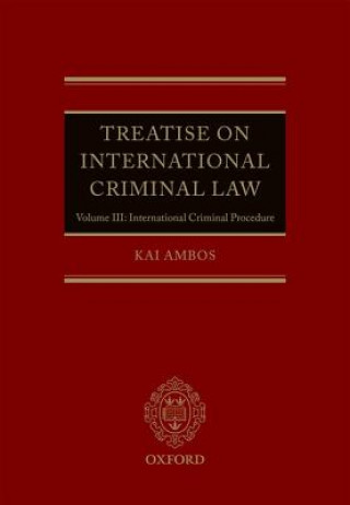 Książka Treatise on International Criminal Law Kai Ambos