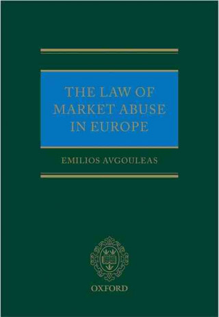 Carte LAW OF MARKET ABUSE IN EUROPE EMILIOS AVGOULEAS