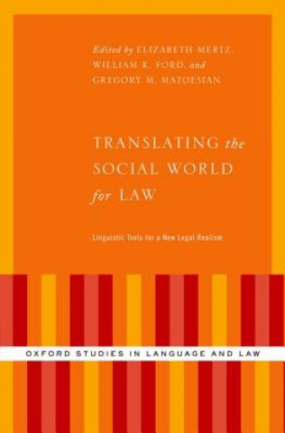 Książka Translating the Social World for Law Elizabeth Mertz