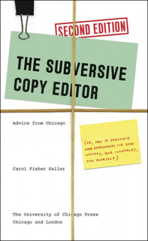 Carte Subversive Copy Editor, Second Edition Carol Fisher Saller