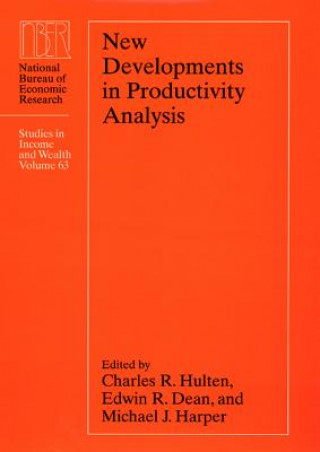 Book New Developments in Productivity Analysis Charles R. Hulten