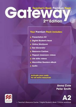 Kniha Gateway 2nd Edition A2 TB Premium Pack COLE A   SMITH P