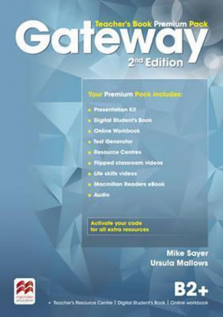 Knjiga Gateway 2nd edition B2+ Teacher's Book Premium Pack TB PREMIUM PACK