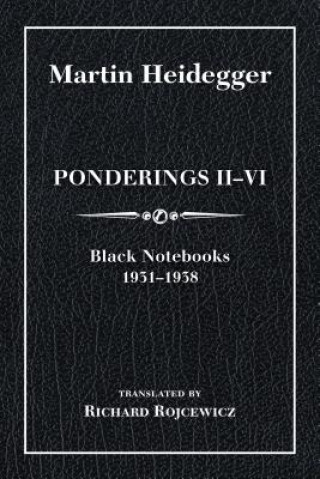 Książka Ponderings II-VI, Limited Edition Martin Heidegger