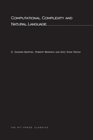 Kniha Computational Complexity and Natural Language G.Edward Barton