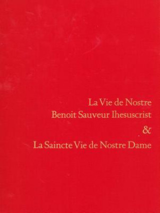 Kniha La Vie De Nostre Benoit Sauveur M. Meiss