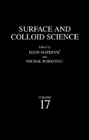 Carte Surface and Colloid Science Egon Matijevic