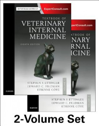 Книга Textbook of Veterinary Internal Medicine Expert Consult, 8th Edition Stephen J. Ettinger