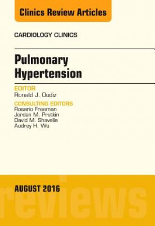 Könyv Pulmonary Hypertension, An Issue of Cardiology Clinics Ronald J. Oudiz