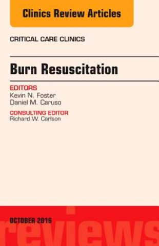 Livre Burn Resuscitation, An Issue of Critical Care Clinics Kevin N. Foster