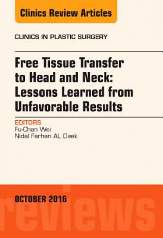 Könyv Free Tissue Transfer to Head and Neck: Lessons Learned from Unfavorable Results, An Issue of Clinics in Plastic Surgery Fu-Chan Wei