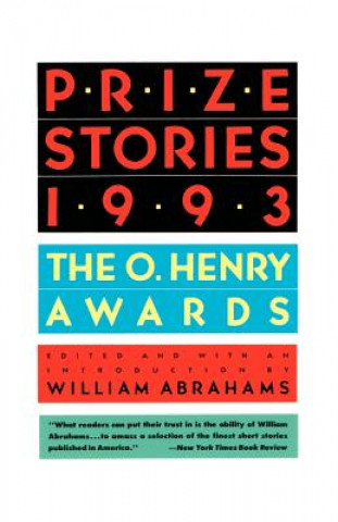 Książka Prize Stories 1993 WILLIAM MI ABRAHAMS