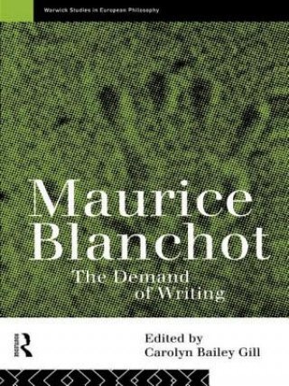 Carte Maurice Blanchot Carolyn B. Gill